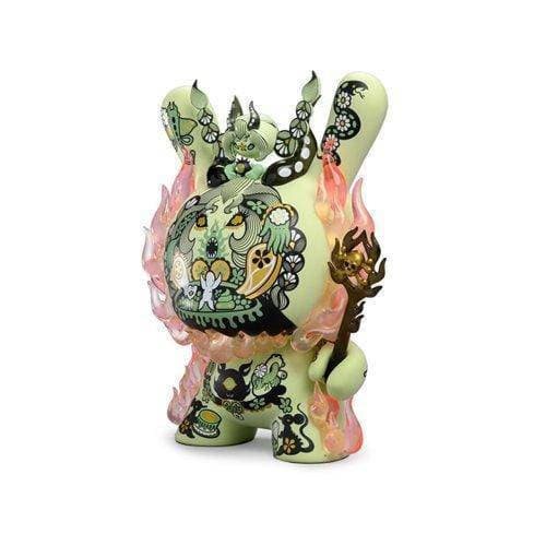 Kidrobot La Flamme by Junko Mizuno 8" Green Dunny Vinyl Figure