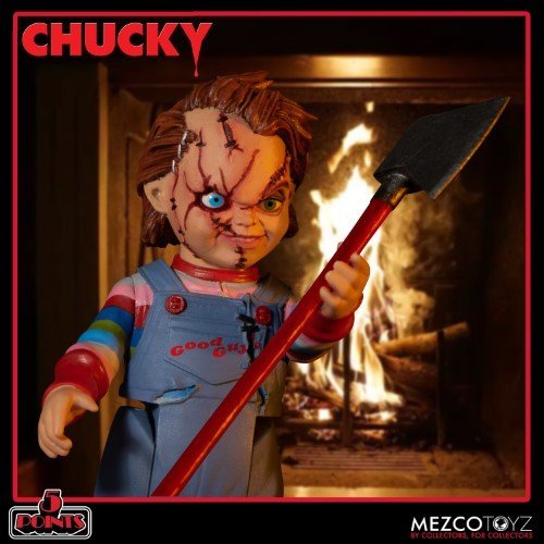 Mezco Toyz Chucky - 5 Points Figure Set