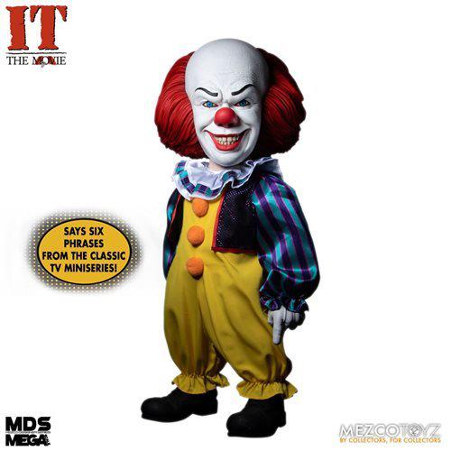 Mezco Toyz IT (1990): Talking Pennywise MDS Mega Scale 15-Inch Doll