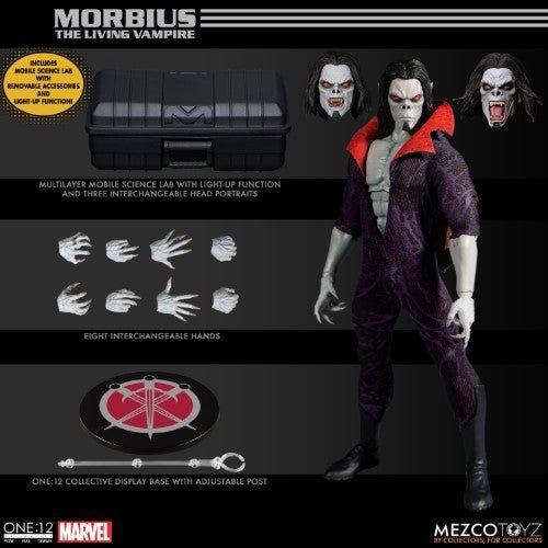 Mezco Toyz Marvel Morbius One:12 Collective Action Figure