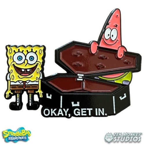 Zen Monkey: Okay, Get In - Spongebob Squarepants Pin