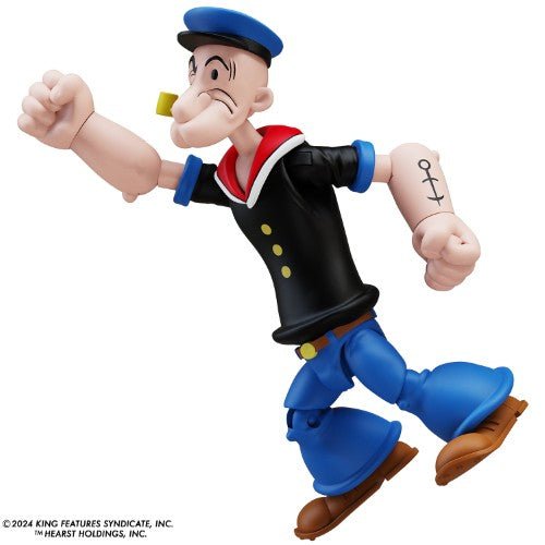 Popeye Classics - Popeye 1st Appearance Black Shirt 1:12 Scale Action Figure