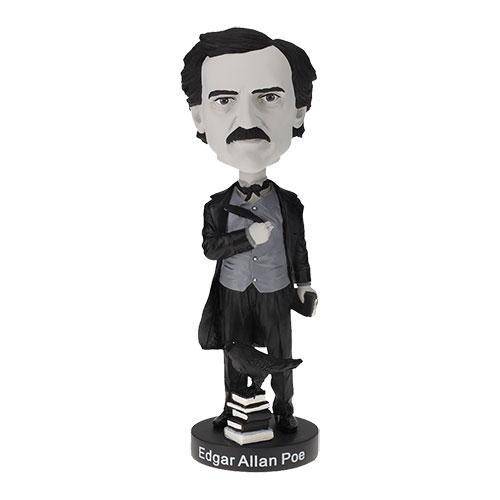 Royal Bobbles: Edgar Allan Poe Black & White Limited Edition Bobblehead