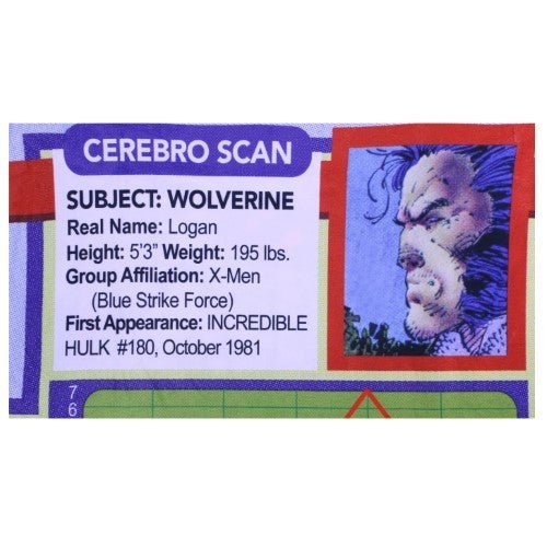 SDCC 2023 Marvel Wolverine Card Deluxe Fleece Blanket Tin - Previews Exclusive