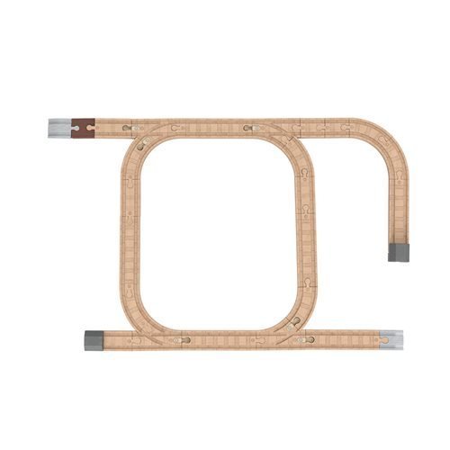 Thomas & Friends Fisher-Price Wooden Railway Clackety Track Pack