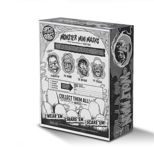 Universal Monsters B&W Or Color PX Mini Mask - Select Figure(s)