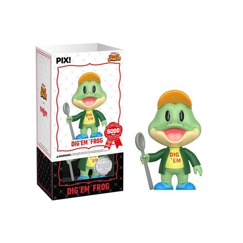 ThrillJoy Pix! Honey Smacks Dig Em Frog Vinyl Figure