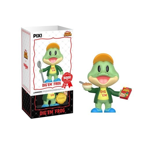 ThrillJoy Pix! Honey Smacks Dig Em Frog Vinyl Figure