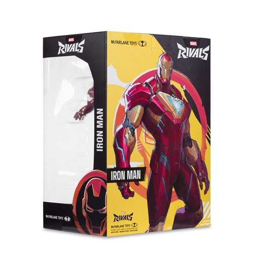 McFarlane Toys Marvel Rivals Iron Man 1:6 Scale Posed Figure with Scene and Comic
