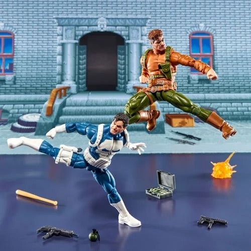 Marvel Legends Series Gamerverse Punisher and Nick Fury 6-Inch Action Figures