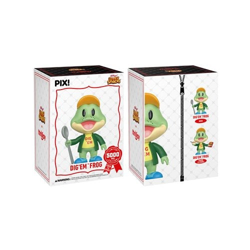 ThrillJoy Pix! Honey Smacks Dig Em Frog Vinyl Figure