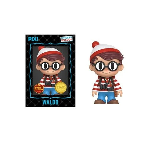 ThrillJoy Pix! Where's Waldo - Waldo Vinyl Figure - 2026 Convention Exclusive