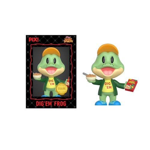 ThrillJoy Pix! Honey Smacks Dig Em Frog Vinyl Figure