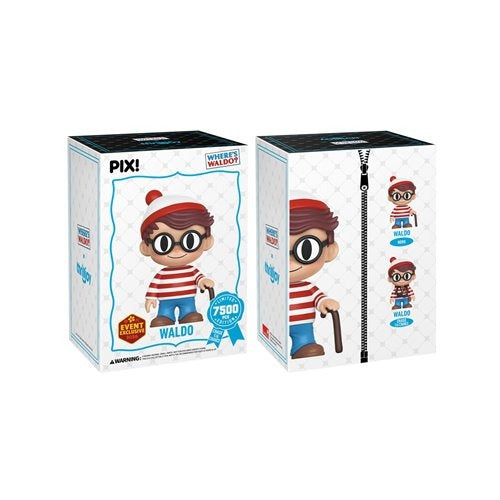 ThrillJoy Pix! Where's Waldo - Waldo Vinyl Figure - 2026 Convention Exclusive