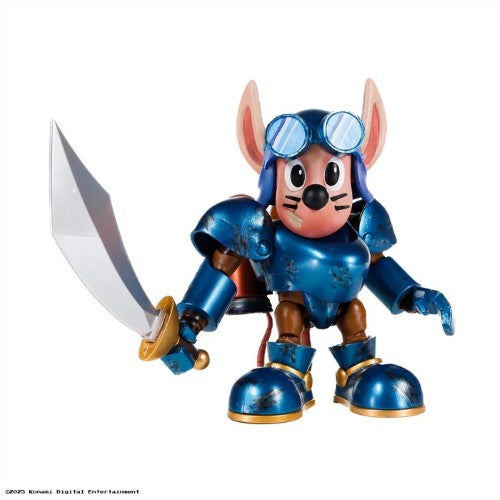 Rocket Knight Adventures - Konami Store Exclusive Sparkster (Battle Damage Variant) 1/12 Scale Signature Collection Action Figure