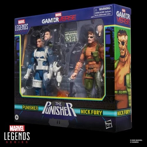 Marvel Legends Series Gamerverse Punisher and Nick Fury 6-Inch Action Figures