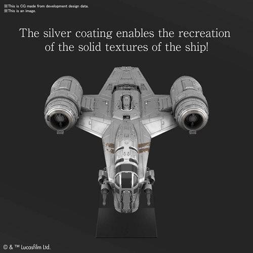 Bandai Star Wars: The Mandalorian 1:12 Scale Model Kit - Choose your Kit