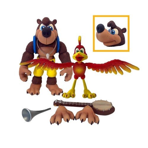 Banjo Kazooie 7-1/2 Inch 2-Pack Action Figures