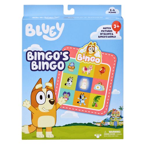 Bluey Bingo's Bingo Game Set