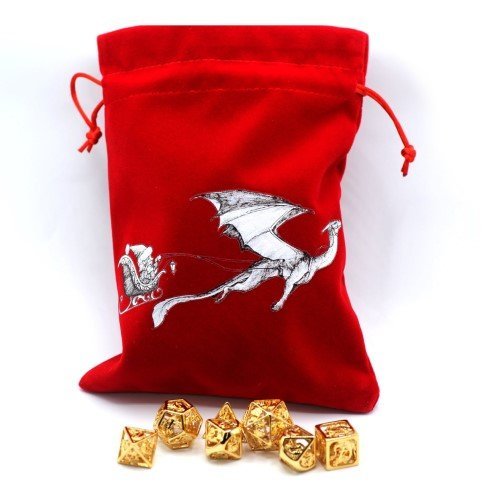 Christmas Themed Dice Bag - Choose a Design