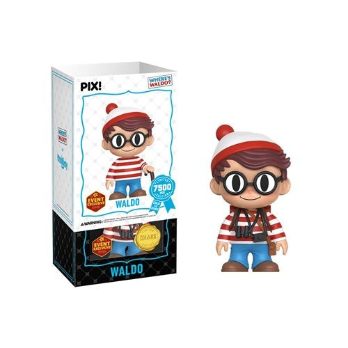 ThrillJoy Pix! Where's Waldo - Waldo Vinyl Figure - 2026 Convention Exclusive