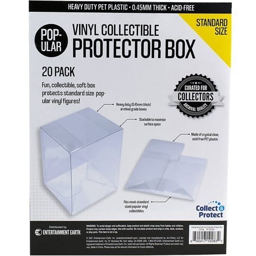 Entertainment Earth 3 3/4-Inch Vinyl Collectible Collapsible Protector Box 20-Pack
