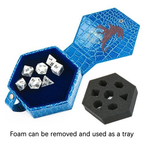 Fine Arts Leatherette Dice Box (Dice Not Included) - Choose a Design