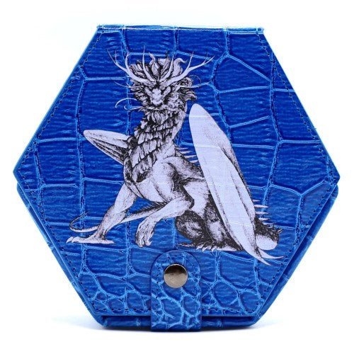 Fine Arts Leatherette Dice Box (Dice Not Included) - Choose a Design