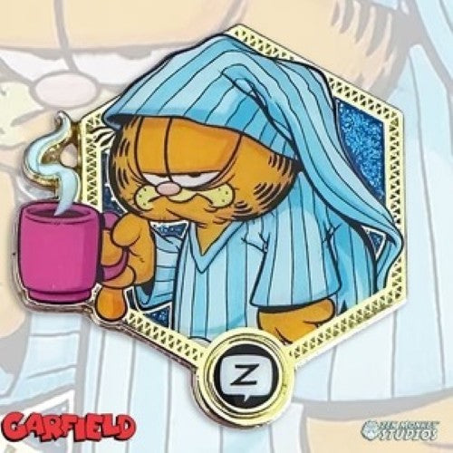 Zen Monkey Garfield Enamel Pin - Select Figure(s)