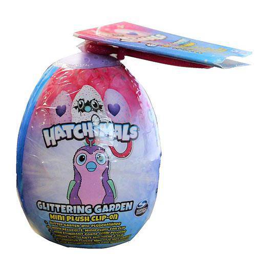 Hatchimals Glittering Garden 2.5 Inch Plush Clip on