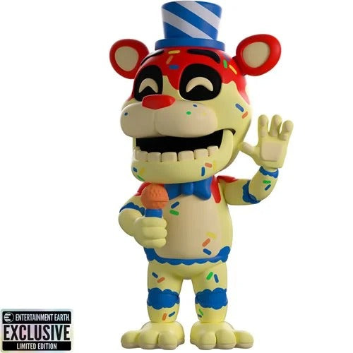 Youtooz - Five Nights at Freddy's Collection Freddy Fazbear Cake Variant Vinyl Figure #77- Entertainment Earth Exclusive