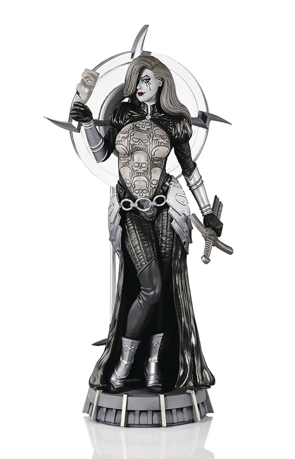Joseph Linsner Dawn Statue (Black & White Variant)