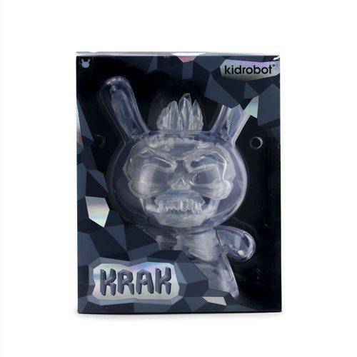 Kidrobot Krak by Scott Tolleson 8" Crystal Dunny Vinyl Figure