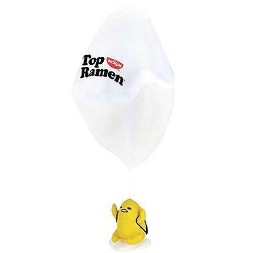 Kidrobot Top Ramen X Gudetama parachute 4 Inch Plush