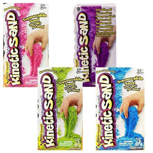 Kinetic Sand - Neon Sand - 1x 2LB pack (Choose color)