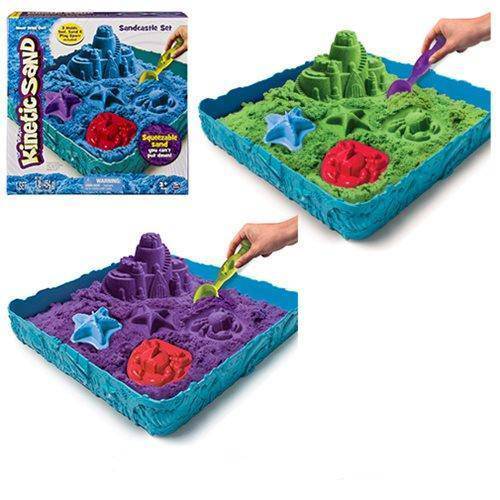 Kinetic Sand Sand Box Set - Colors may vary