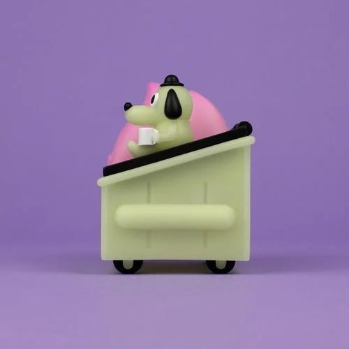 Lil Dumpster Fire This Is Fine Glow-in-the-Dark Vinyl Figure
