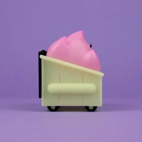 Lil Dumpster Fire This Is Fine Glow-in-the-Dark Vinyl Figure