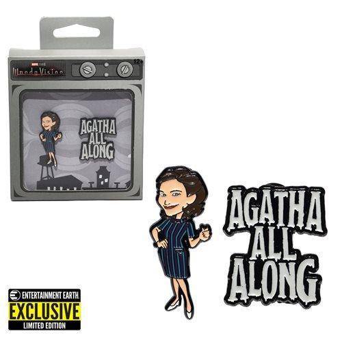 Marvel WandaVision Agatha All Along Enamel Pin Set - Entertainment Earth Exclusive