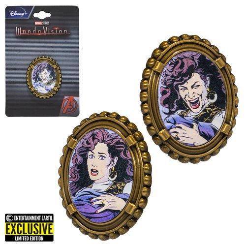 Marvel WandaVision Agatha Harkness Lenticular Pin - Entertainment Earth Exclusive