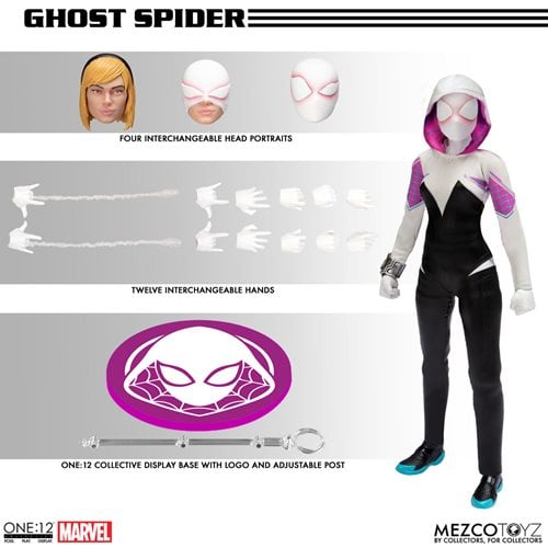 Mezco Toyz Ghost-Spider One:12 Collective Action Figure
