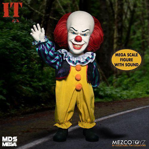 Mezco Toyz IT (1990): Talking Pennywise MDS Mega Scale 15-Inch Doll