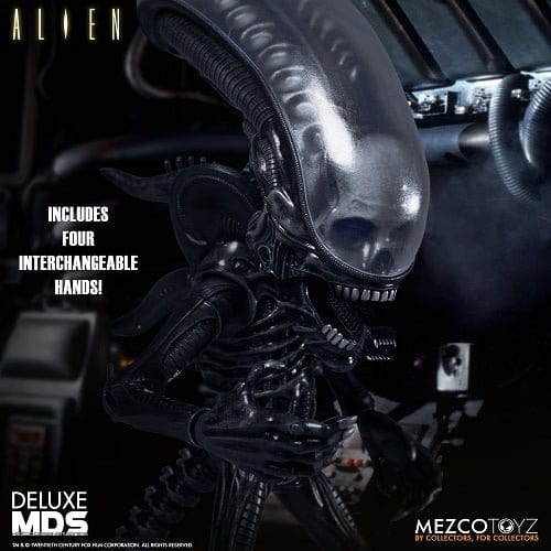 Mezco Toyz MDS Alien 6-Inch Deluxe Stylized Roto Figure