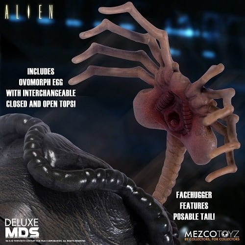 Mezco Toyz MDS Alien 6-Inch Deluxe Stylized Roto Figure