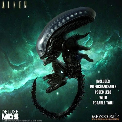 Mezco Toyz MDS Alien 6-Inch Deluxe Stylized Roto Figure
