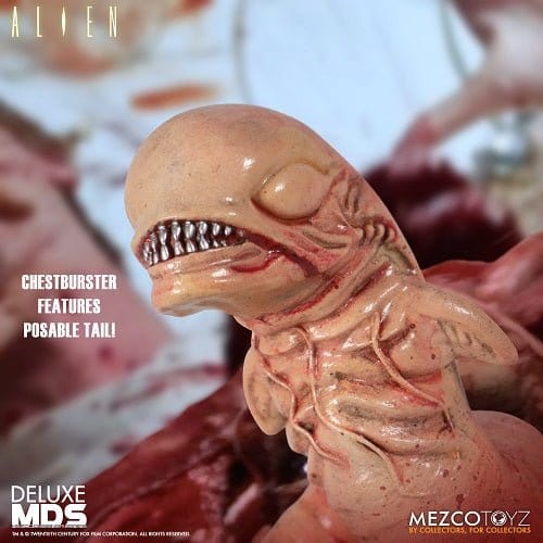 Mezco Toyz MDS Alien 6-Inch Deluxe Stylized Roto Figure