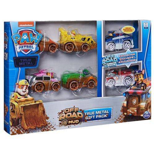PAW Patrol True Metal Off-Road 1:55 Scale Die-Cast Vehicles Gift Set 6-Pack