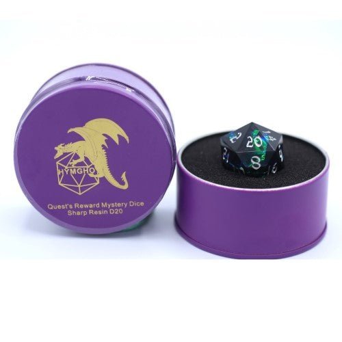 Quest's Reward Mystery D20 Dice (1 Random Dice per Pack) - Choose a Design