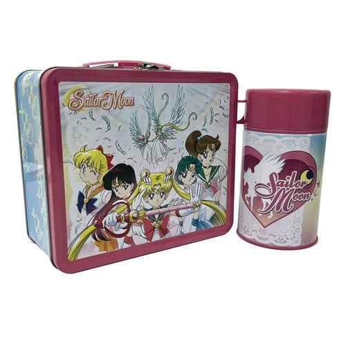 Sailor Moon Scout Group Tin Titans Lunchbox with Thermos - Previews Exclusive