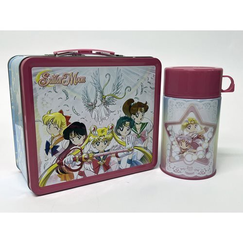 Sailor Moon Scout Group Tin Titans Lunchbox with Thermos - Previews Exclusive